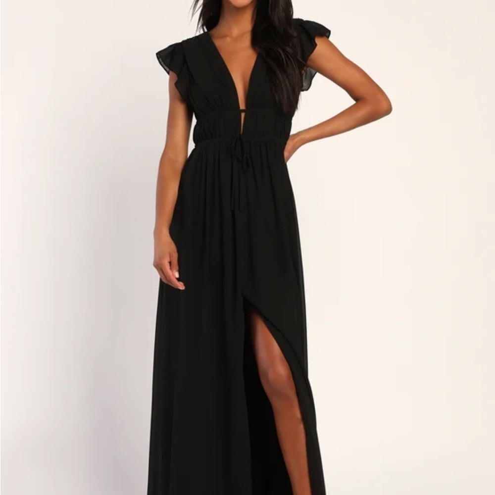 Lulus formal gown Black